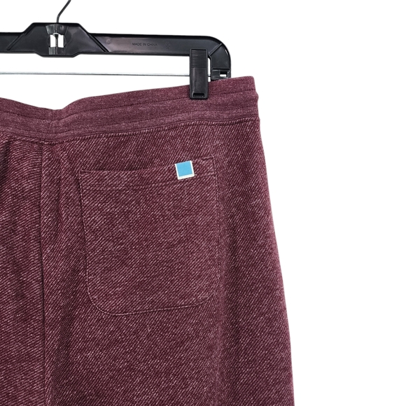Jason Scott Men's McBride Burgundy Jogger Pants - Picture 5 of 7